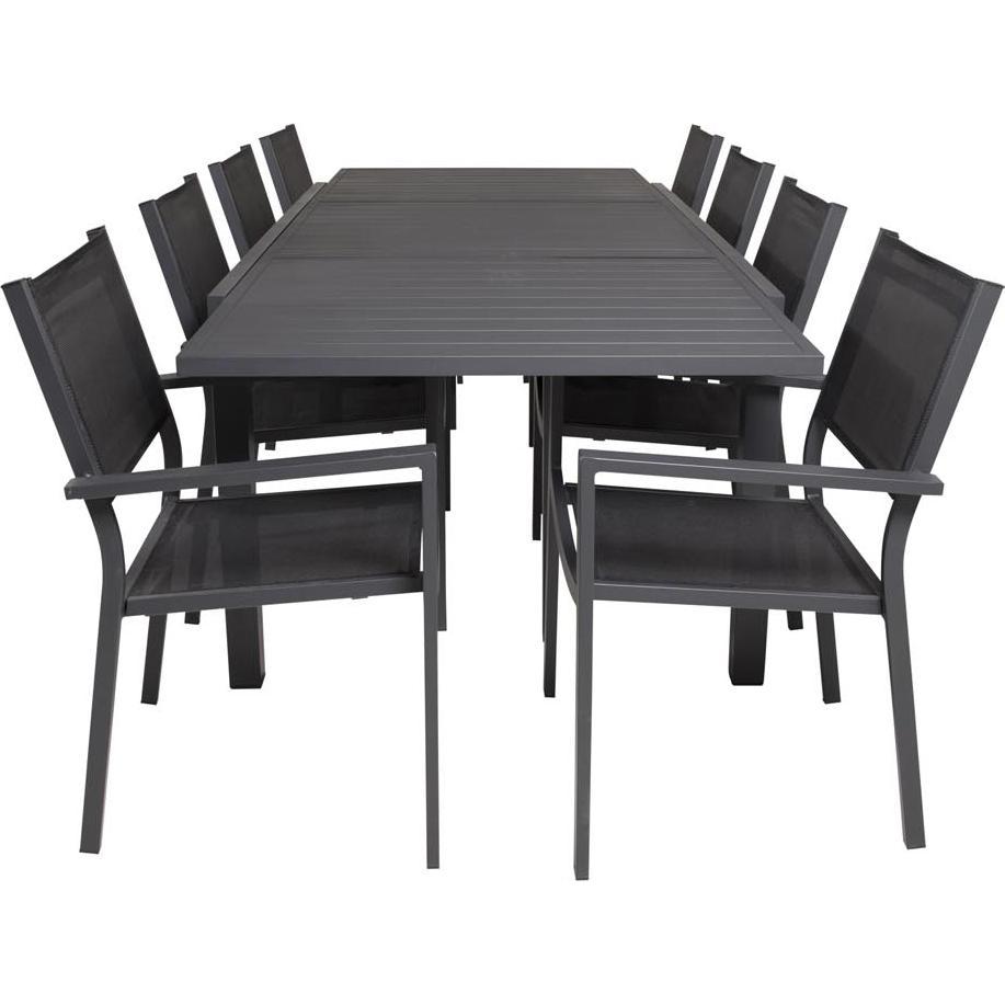 Ebuy24, Gartentisch + Balkontisch, Gartenset Marbella (75 cm)