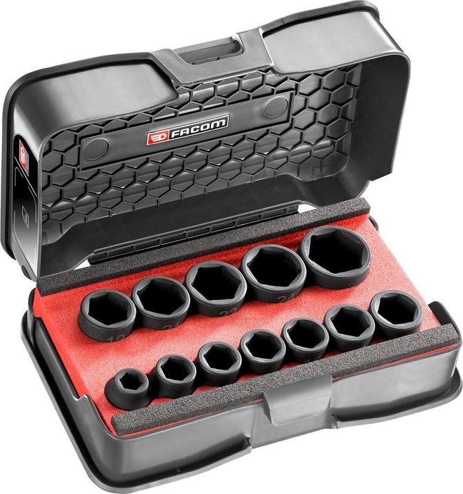 Facom 1/2" Staz slagmoerdoos 12 T. (1/2")
