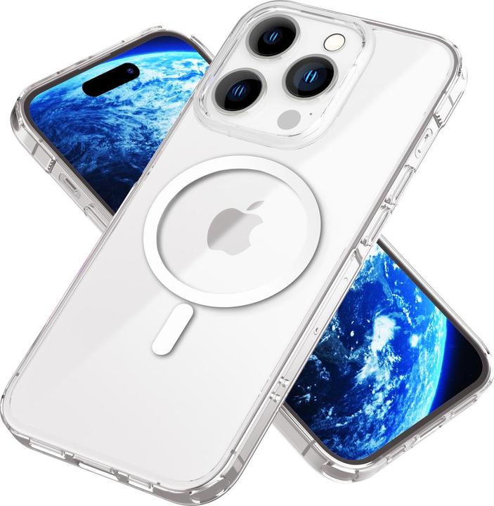 Actual product image Nalia Clear Transparent Silicone Sleeve (Apple iPhone 14 Pro Max)