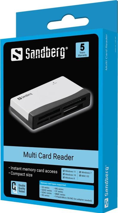 Actual product image Sandberg Multi Card Reader (USB 2.0)