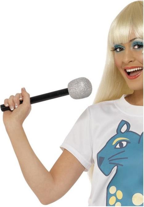 Immagine prodotto Smiffys Microfono glitterato