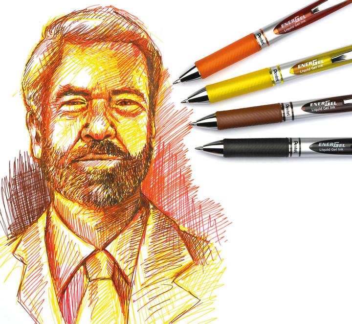 Immagine prodotto Pentel Rullo EnerGel XM 0,7mm BL77-GX giallo (Giallo, 1 x)
