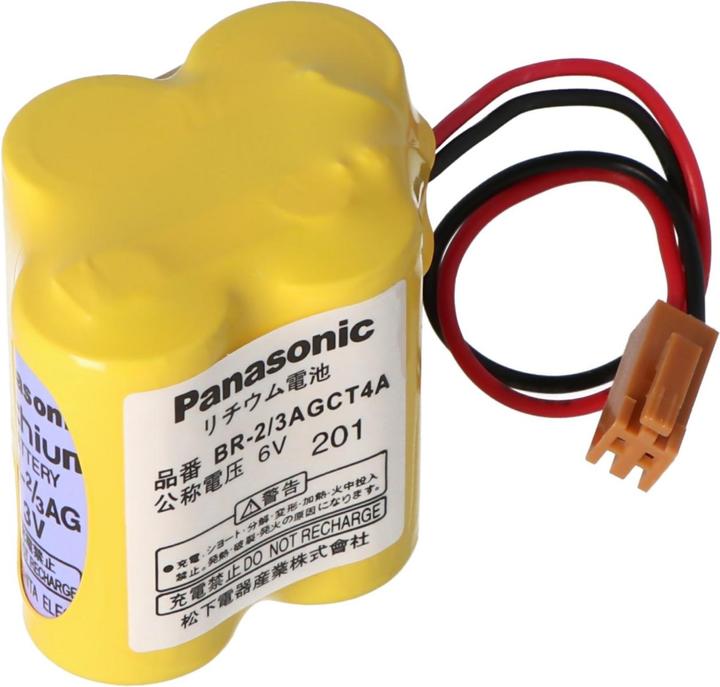 Produktbild Panasonic Batterie CNC BR-2/3AGCT4A, Fanuc A98L-0031-0025, BR-2/3AG (1 Stk., 2400 mAh)
