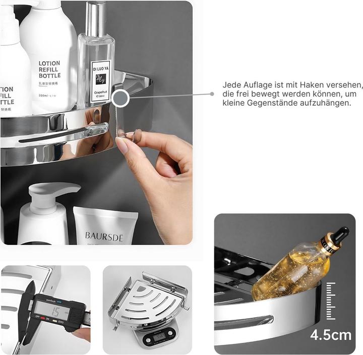 Produktbild Hermex Duschregal