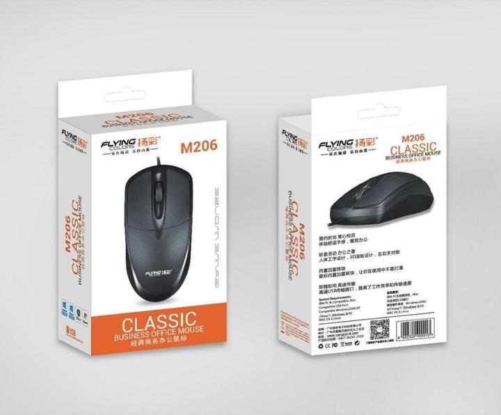 Produktbild Genius Other Computer Accessory OEM Wire computer mouse USB A M206 (Kabelgebunden)
