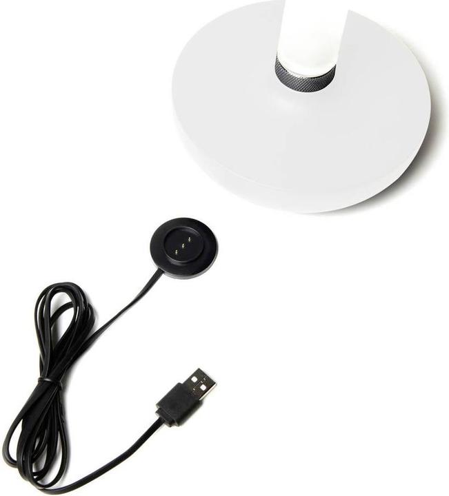 Produktbild Konstsmide Akku-Tischleuchte USB Biarritz, 1800 / 3000 / 4000 K, Weiss