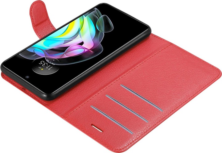 Actual product image Cadorabo Book Stand Case for Motorola EDGE 20 (Motorola Edge 20)