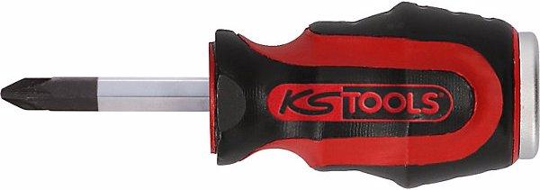 Produktbild KS Tools ERGOTORQUEmax Schlagkappen-Schraubendreher, kurze Form (Phillipps-Kreuzschlitz (PH))