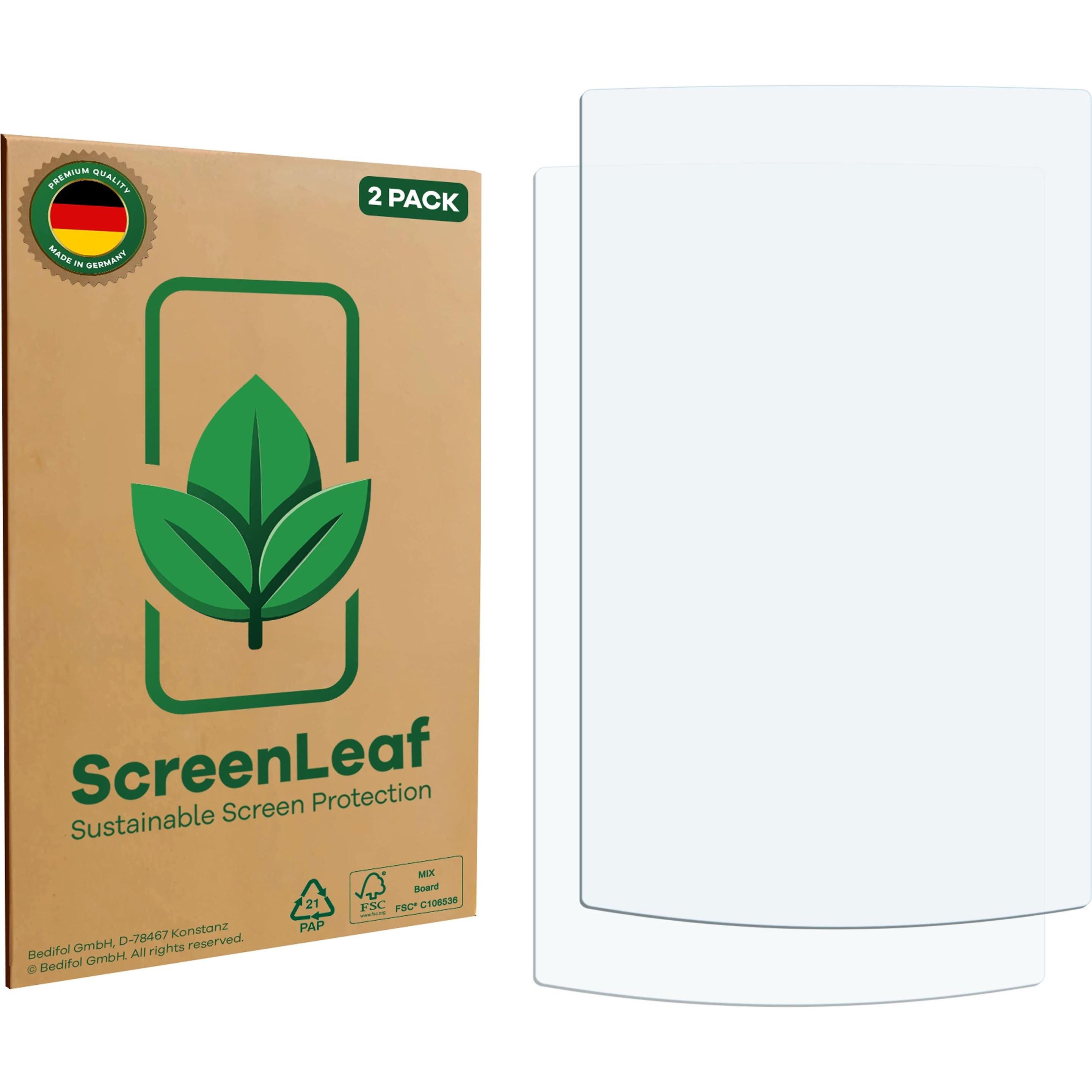 ScreenLeaf Pellicola protettiva, Proteggi Schermo Sostenibili, Clear, Antigraffio, Pellicola protettiva del dispositivo