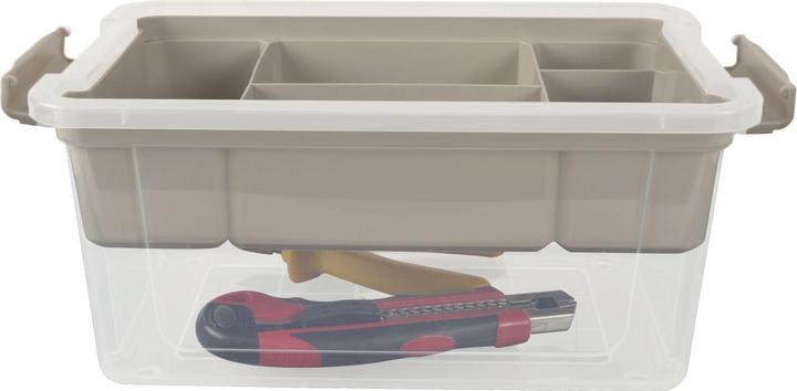 Actual product image Storage Solutions Storage box with organiser (29 x 19 x 14 cm, 5 l)