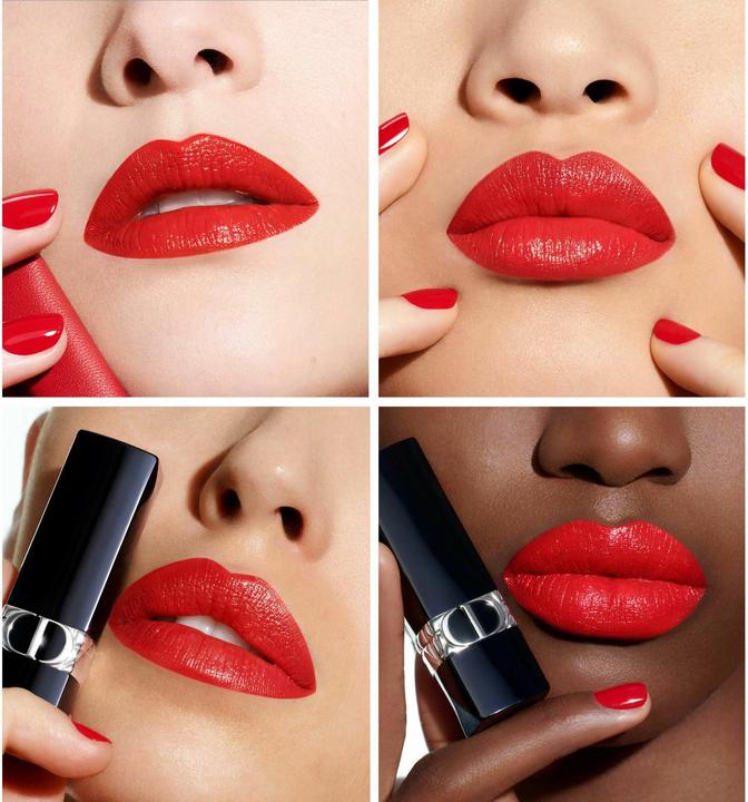 Actual product image Dior Rouge Satin IT No 080 (#080 Red Smile)