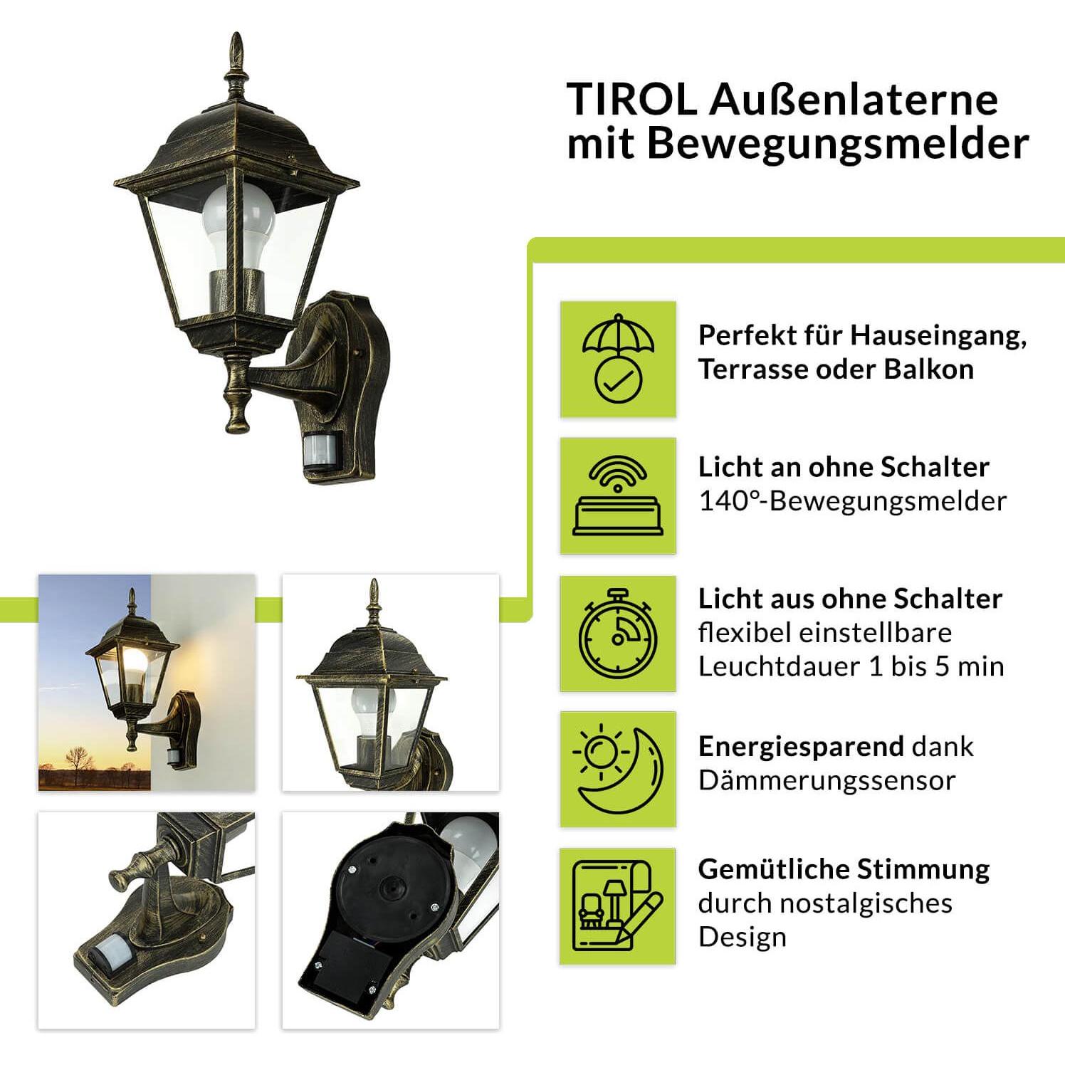 Thumbnail - Licht-Erlebnisse, Gartenbeleuchtung, Tirol (E27, IP44)