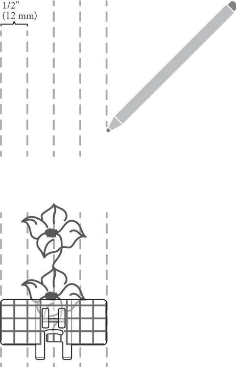 Produktbild Husqvarna Mehrfachlinien Zierstichfuss