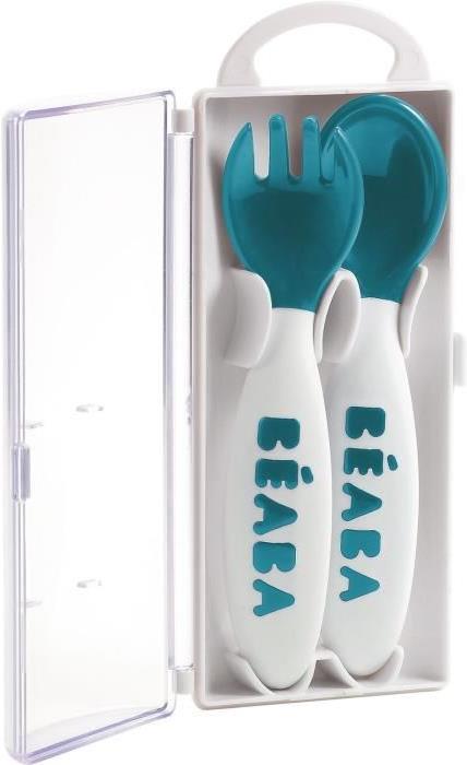 Actual product image Beaba 2nd age training fork and spoon