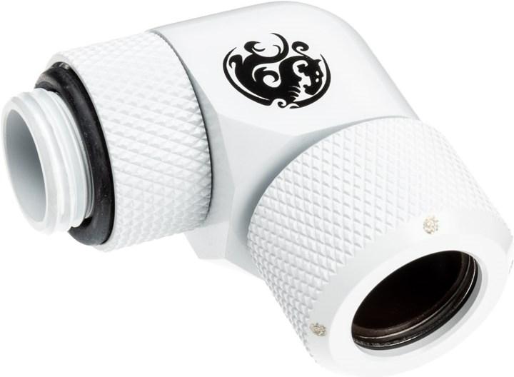Bitspower Adaptateur Advanced Multi-Link Raccord 90 degrés G1/4 pouce M sur 12mm AD Hardtube - pivotant