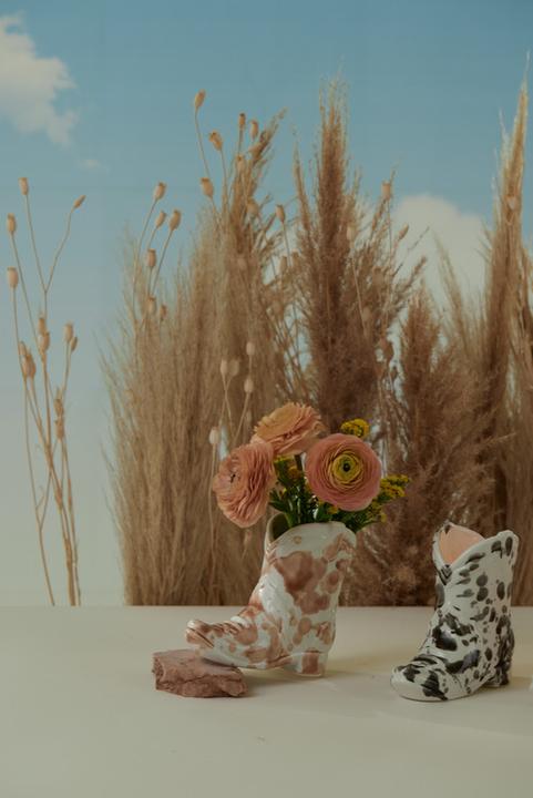 Produktbild Paddywax Keramische Stiefelkerze (170 g)