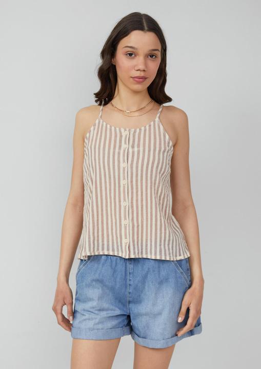 Immagine prodotto s.Oliver Bluse Baumwoll-Blusentop mit Knopfleiste (32)