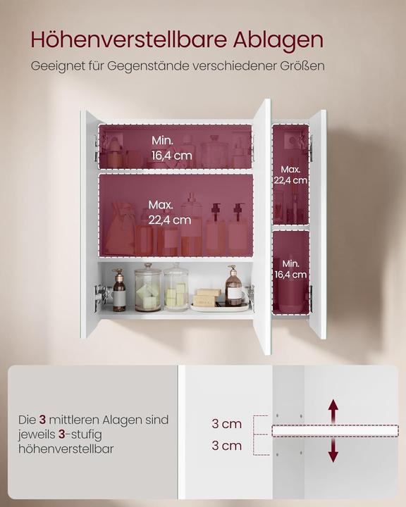 Actual product image Vasagle Lauren (60 x 15 x 55 cm)
