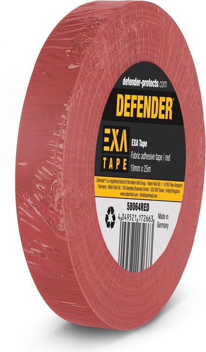 Actual product image Adam Hall 58064 RED Gaffer adhesive tape (19 mm)