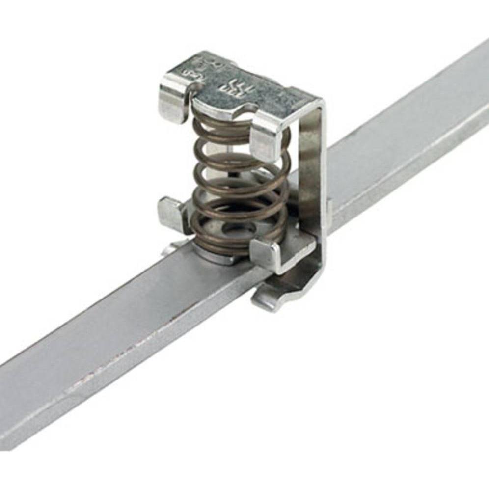 Weidmüller Connettore terminale guida DIN (Vari), Accessori di elettronica + Alloggiamento, Argento