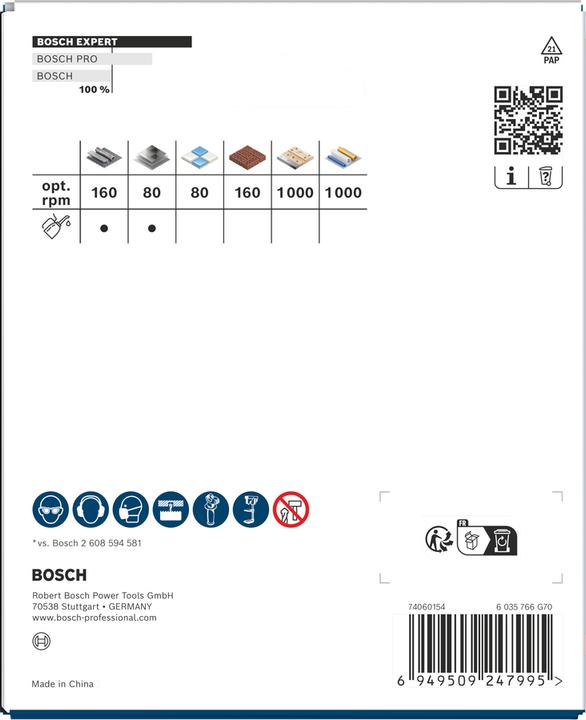 Image du produit Bosch Professional Zubehör Bosch Blau Zubehör 2608901901 EXPERT Power-Change Lochsäge Multi Material 105mm (105 millimètres)