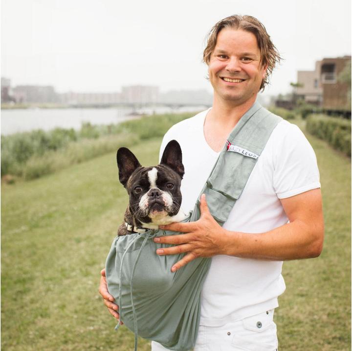 Actual product image 4Lazylegs Animal Transport Bag Canvas (Dog, Washable, Safety closure)