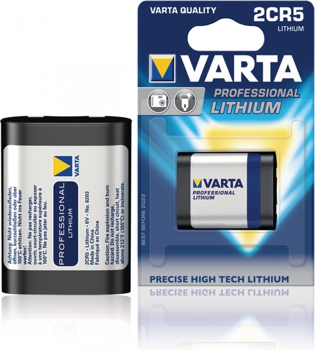 Image du produit Varta Photo Lithium (1 pcs, 2CR5, 1400 mAh)