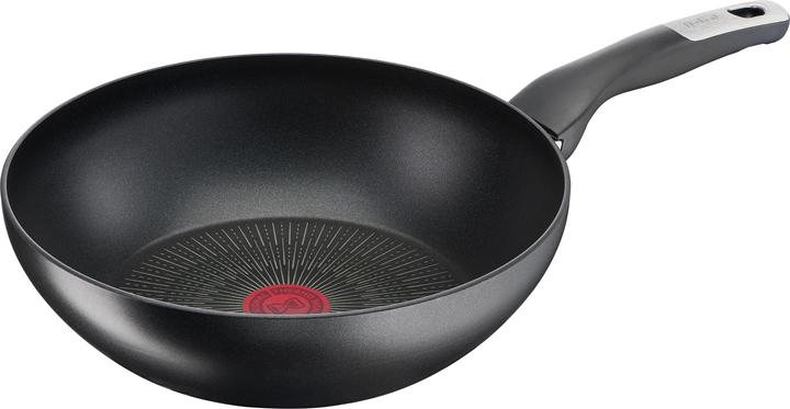 Productafbeelding Tefal Unlimited G2551972 Pan Wok/koekenpan Rond (Wokpan, Aluminium, 28 x 7.75 cm)