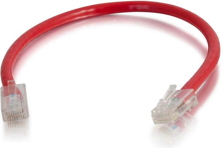 Produktbild C2G Kabel / 1 m Assembled Red CAT5E PVC UTP (UTP, CAT5e, 1 m)