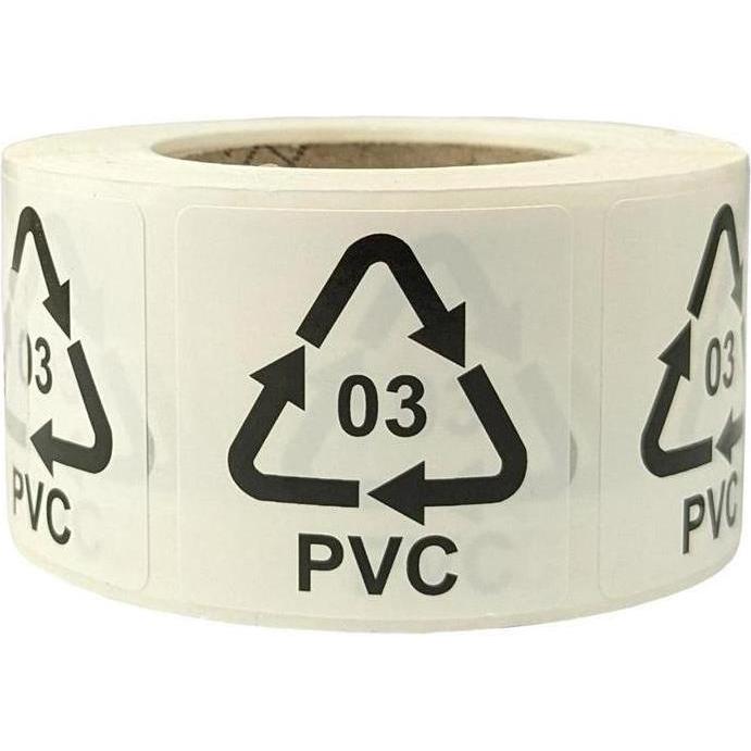 Transpak Etiketten f.Italien Masse 35x35mm Haftfolie weiss selbstklebend Aufdruck 03 PVC (8372145)