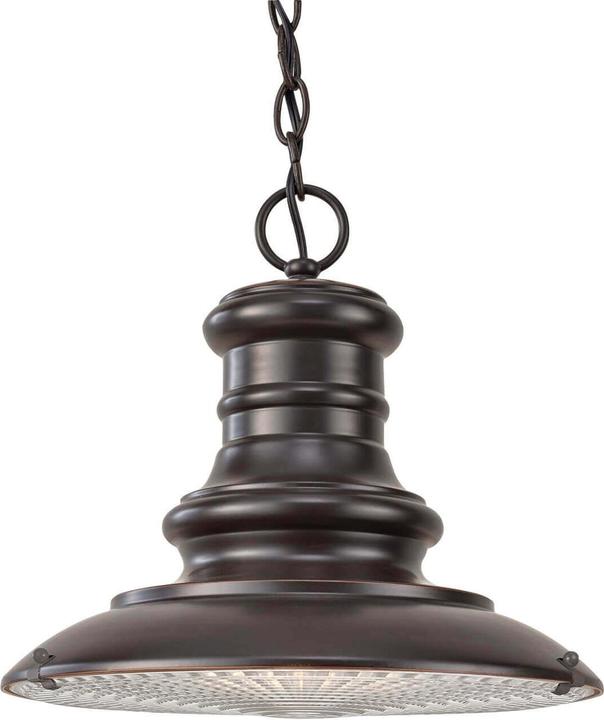 Actual product image Elstead Lighting Redding Station outdoor pendant light E27 restoration bronze (E27)