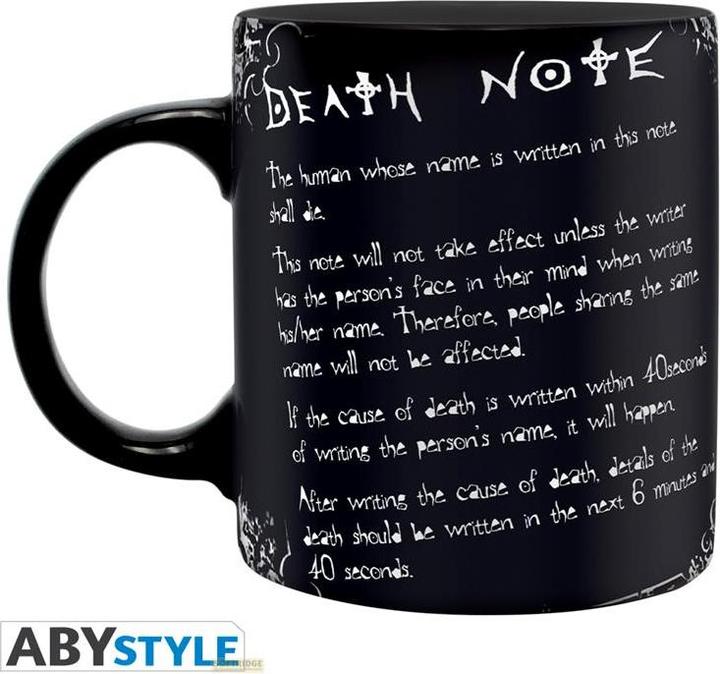 Actual product image ABYstyle Death Note - L & Rules (320 ml, 2x)