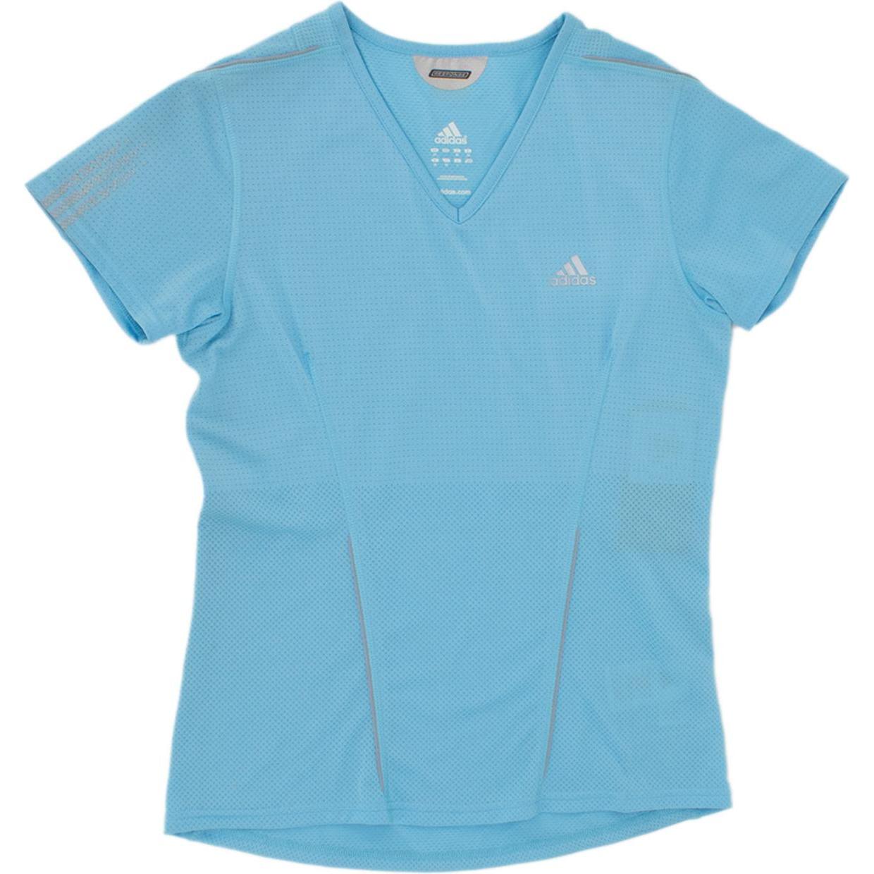 adidas, Sportshirt, RSP Response T-Shirt Running Shirt Laufshirt Gr. 40 M (40), Blau, 40