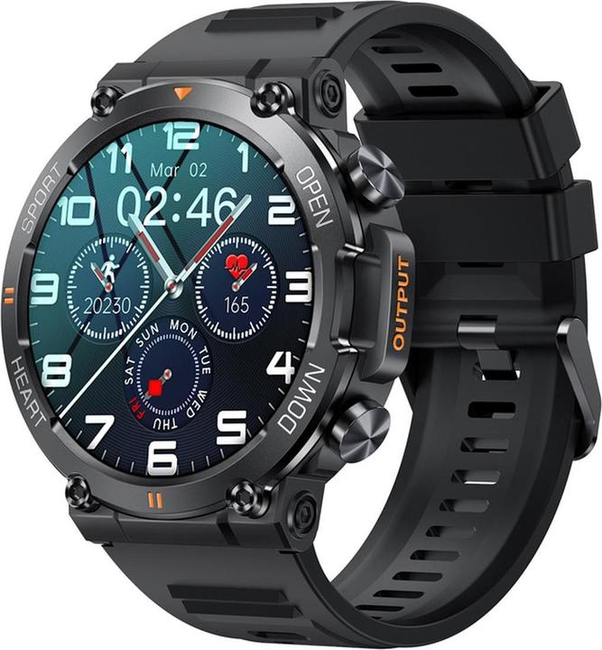 EKO Sport Touchscreen Connected Watch 5.0 with intelligent backlight and anti-theft protection