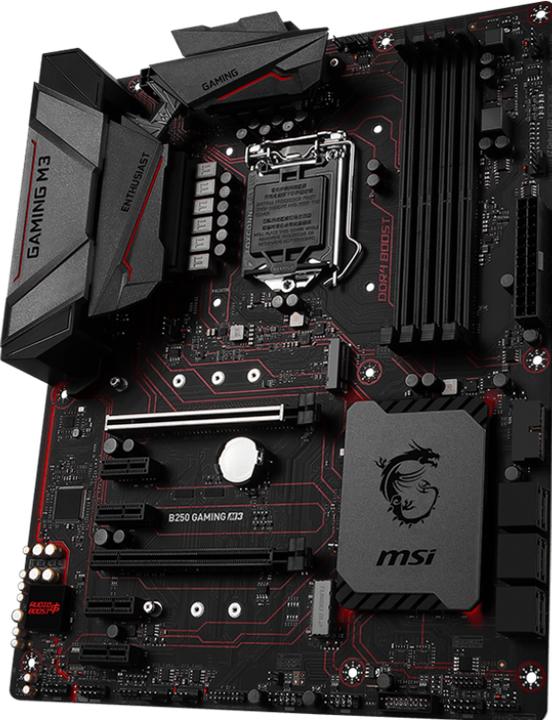 Immagine prodotto MSI B250 Gaming M3 (LGA 1151, Intel B250, ATX)
