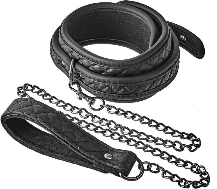 Produktbild Dream Toys Blaze Collar Leash Diamond Black