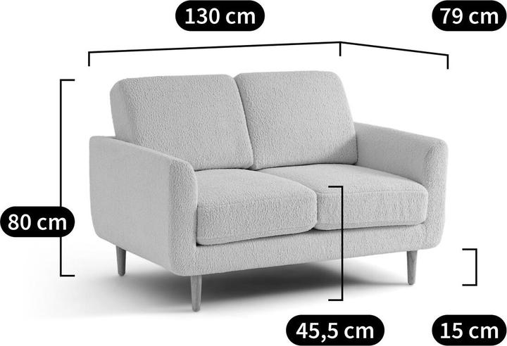 Produktbild La Redoute Interieurs Jimi (2-Sitzer)