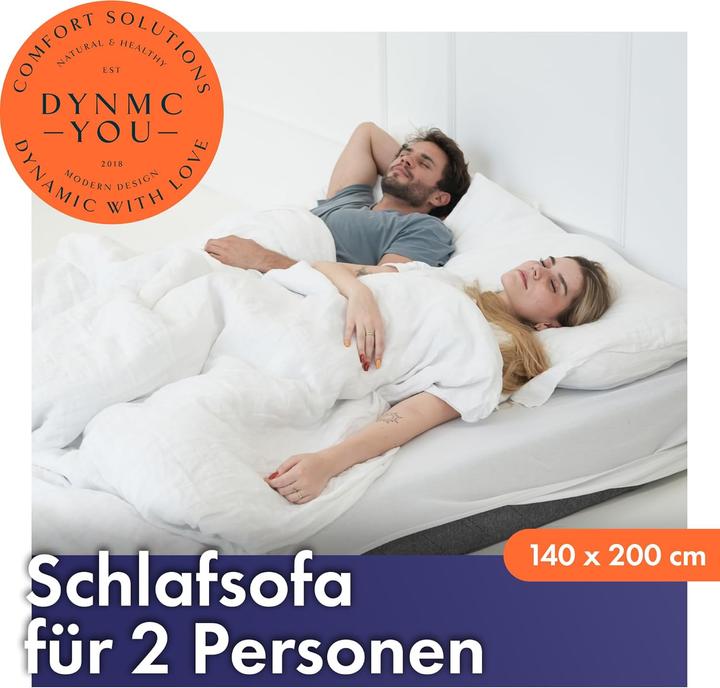 Produktbild Dynmc You Faltbare Gästematratze (140 x 200 cm, Schaumstoffkern)