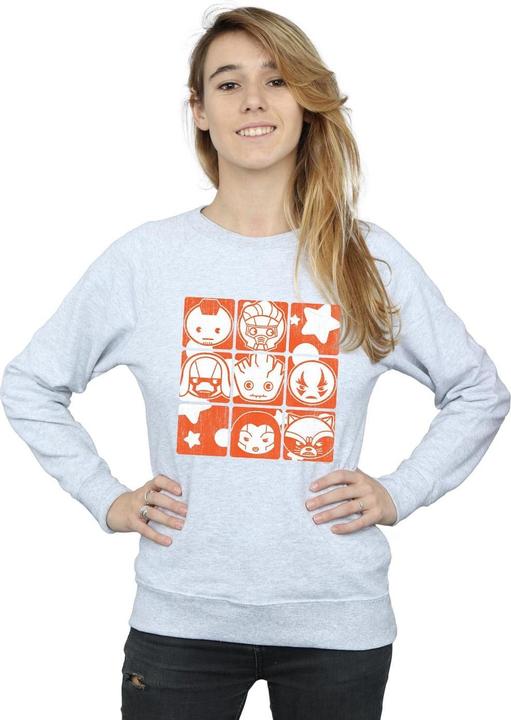 Image du produit - Sweat KAWAII GUARDIANS OF THE GALAXY RETRO - Femme (XL)