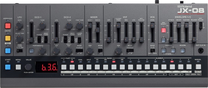 Actual product image Roland JX-08 Sound Module
