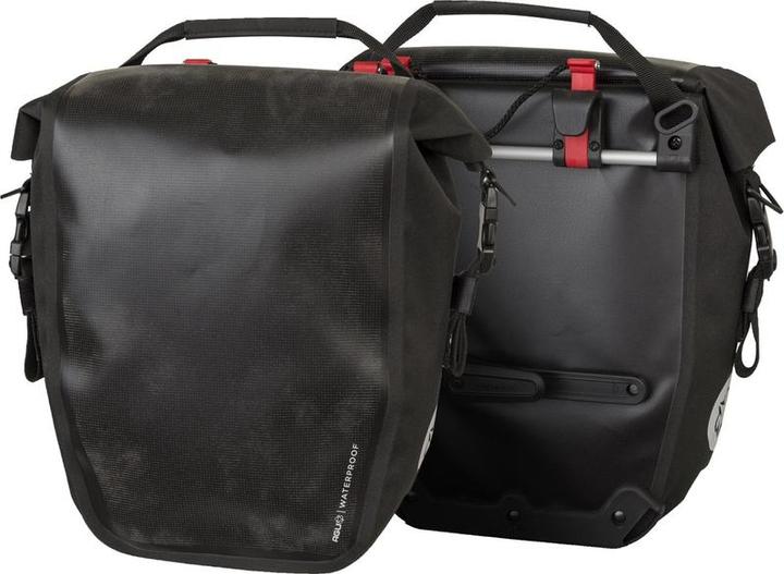 Produktbild Agu sauber ein Fahrradbeutel Shelter Medium Set - Schwarz - 32 l - wasserdichte Fahrradbeutel - Leic (32 l, Gepäckträgertasche)