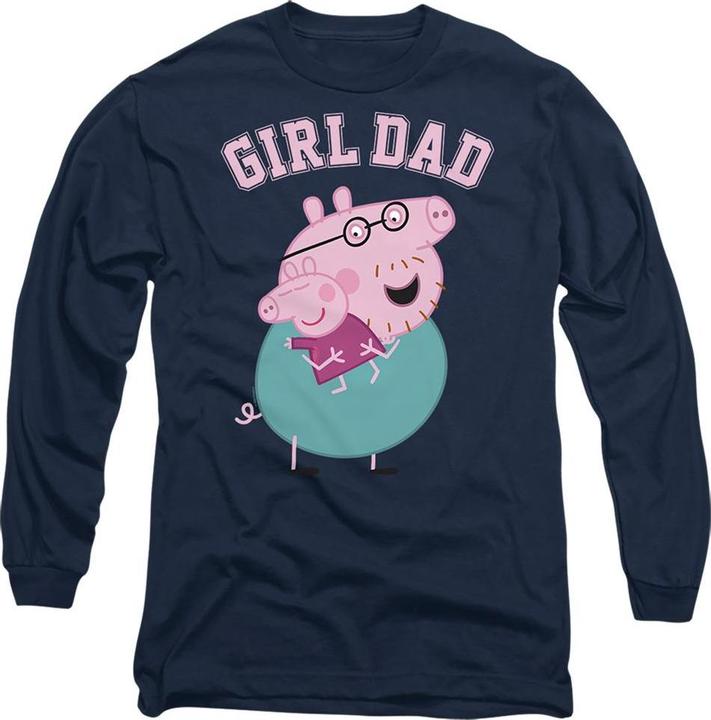 Produktbild Peppa Pig Girl Dad TShirt Langärmlig (L)