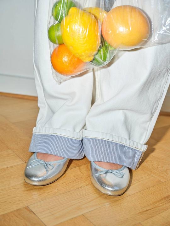 Actual product image Bianco Ballerinas (37)