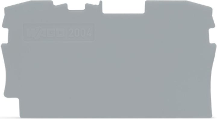 Produktbild Wago Endplatte für Klemmen 2 x 4 mm2 grau (Diverse)