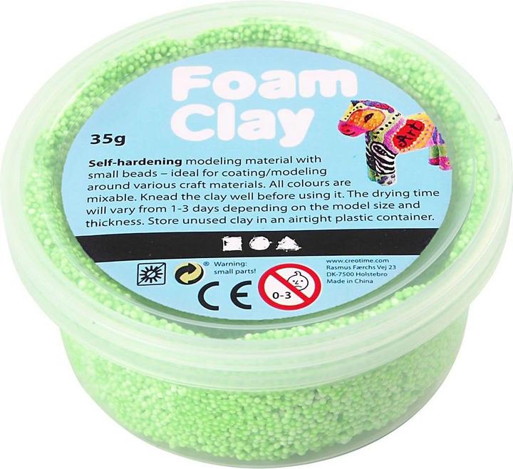Produktbild Foam Clay Neongrün