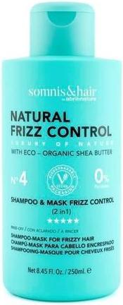 Immagine prodotto NoName SOMNIS&HAIR Shampoo e maschera 2 in 1 per capelli elimina il crespo 250ml (Shampoo liquido)