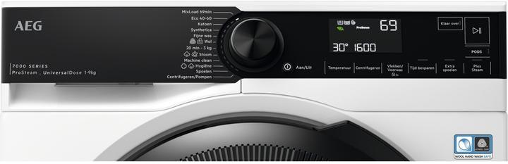 Produktbild AEG LR7DRESDEN - Wasmachine - ProSteam - UniversalDose (9 kg, Links)