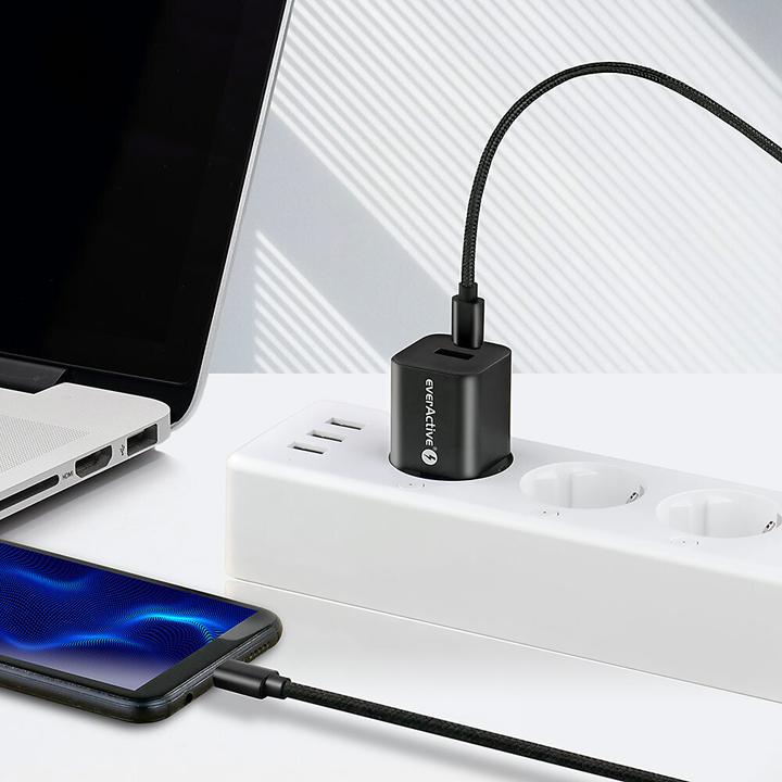Produktbild Everactive USB C – USB C (1 m, USB 2.0, 60 W)