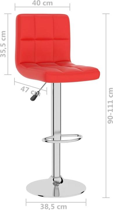 Produktbild VidaXL Barhocker