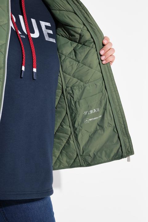 Image du produit Ulla Popken Gilet matelassé HYPRAR avec col montant, en tissu déperlant (46, 48)